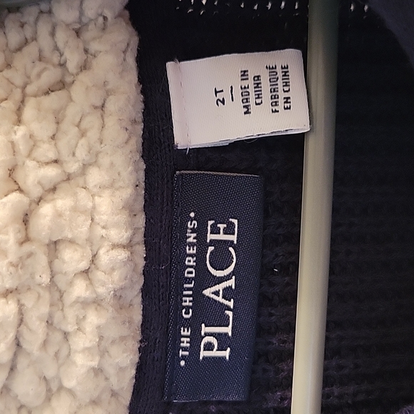 The Children's Place Navy Blue sweater 2T - Picture 3 of 4